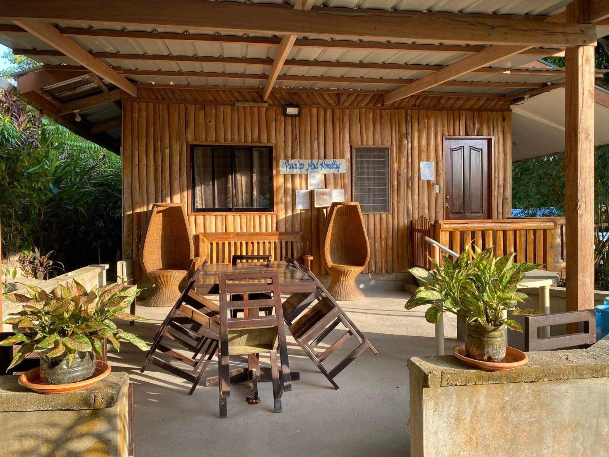 Port Barton - Paradiso Azul Campsite Beachfront With Internet San Vicente  Exterior foto